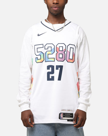 Nike Jamal Murray Denver Nuggets #27 City Edition 2024/25 Nike Dri-Fit NBA Swingman Jersey White