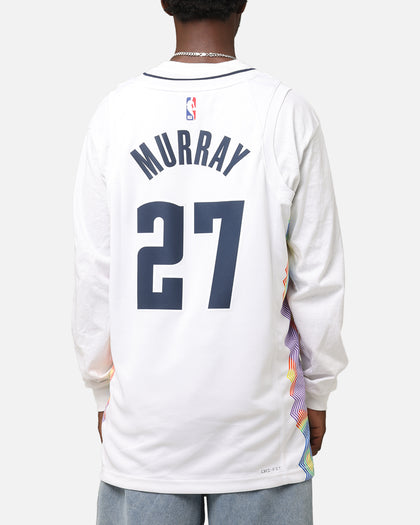 Nike Jamal Murray Denver Nuggets #27 City Edition 2024/25 Nike Dri-Fit NBA Swingman Jersey White