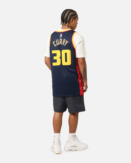 Nike Stephen Curry Golden State Warriors #30 City Edition 2024/25 Nike Dri-Fit NBA Swingman Jersey College Navy