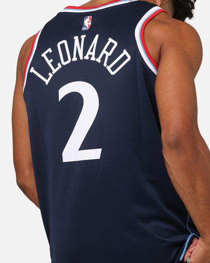 Nike Kawhi Leonard Los Angeles Clippers #2 City Edition 2024/25 Nike Dri-Fit NBA Swingman Jersey College Navy