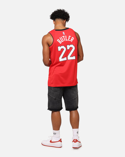Nike Jimmy Butler Miami Heat #22 City Edition 2024/25 Nike Dri-Fit NBA Swingman Jersey University Red