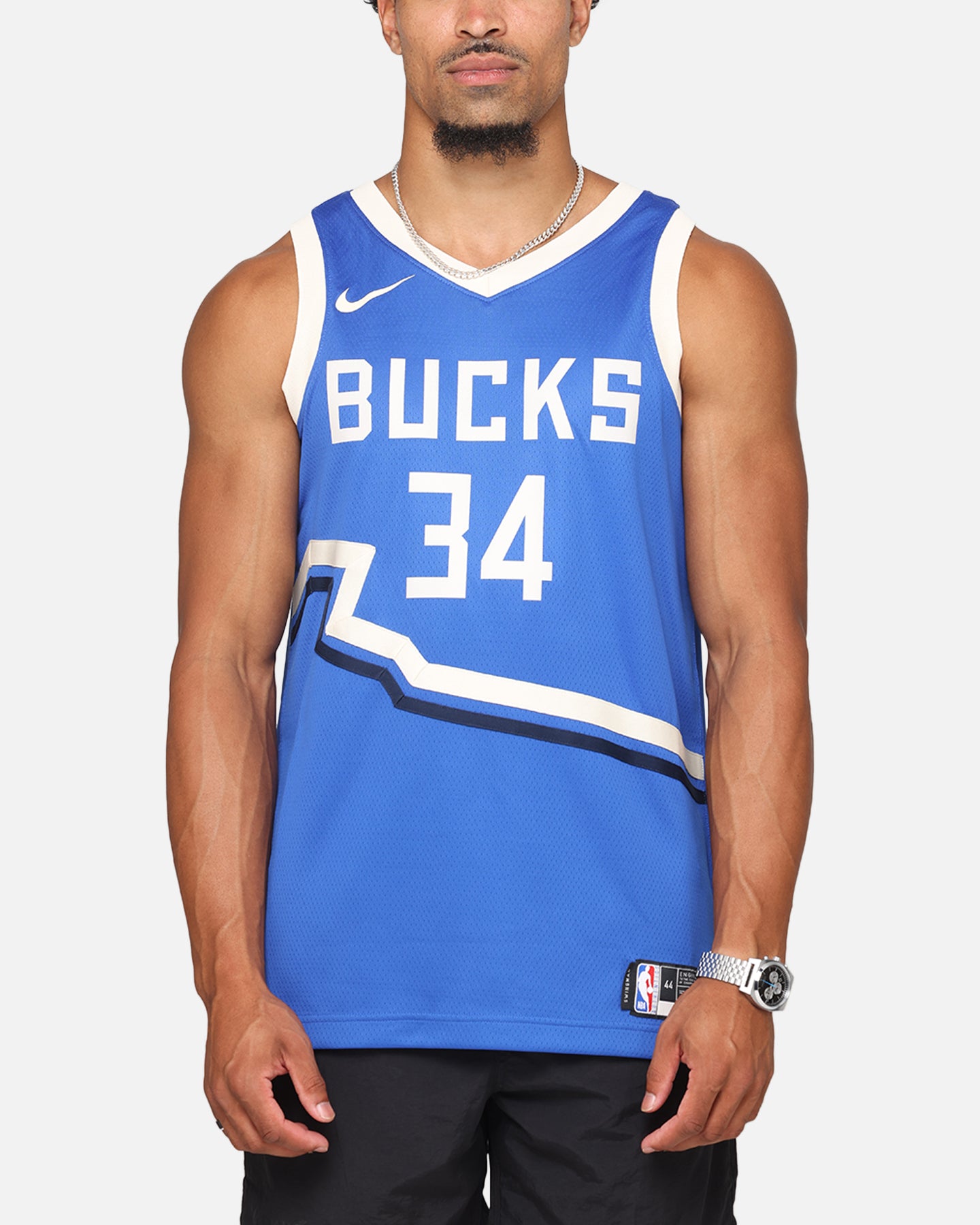 Nike Giannis Antetokounmpo Milwaukee Bucks #34 City Edition 2024