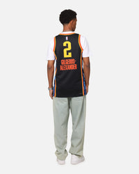 Nike Shai Gilgeous-Alexander Oklahoma City Thunder #2 City Edition 2024/25 Nike Dri-Fit NBA Swingman Jersey Black