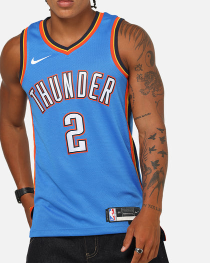 Nike Shai Gilgeous-Alexander Oklahoma City Thunder #2 Icon Edition 2022/23 Nike Dri-Fit NBA Swingman Jersey Signal Blue