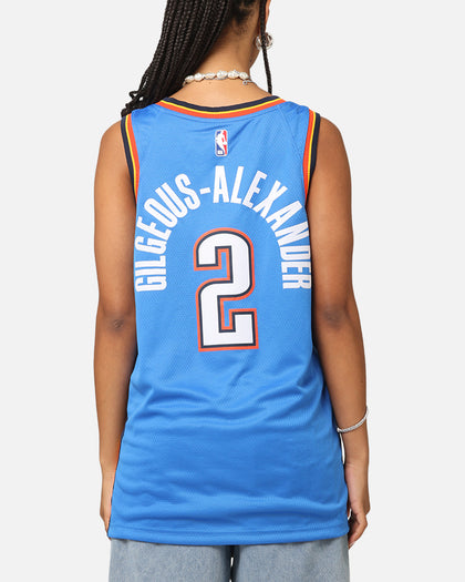 Nike Shai Gilgeous-Alexander Oklahoma City Thunder #2 Icon Edition 2022/23 Nike Dri-Fit NBA Swingman Jersey Signal Blue