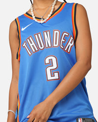 Nike Shai Gilgeous-Alexander Oklahoma City Thunder #2 Icon Edition 2022/23 Nike Dri-Fit NBA Swingman Jersey Signal Blue