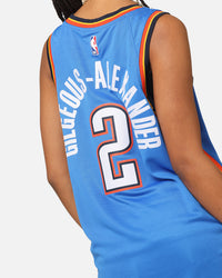 Nike Shai Gilgeous-Alexander Oklahoma City Thunder #2 Icon Edition 2022/23 Nike Dri-Fit NBA Swingman Jersey Signal Blue