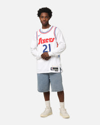 Nike Joel Embiid Philadelphia 76ers #21 City Edition 2024/25 Nike Dri-Fit NBA Swingman Jersey White