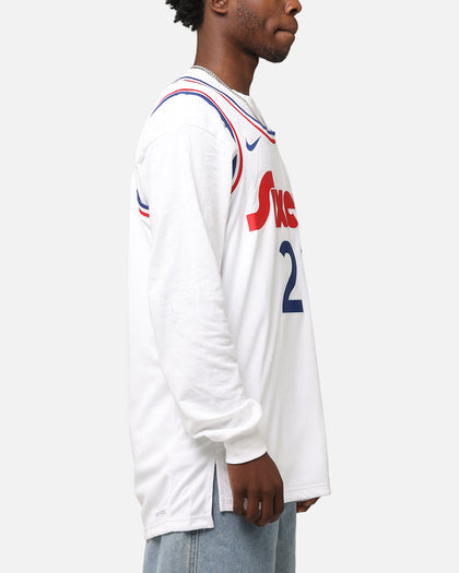 Nike Joel Embiid Philadelphia 76ers #21 City Edition 2024/25 Nike Dri-Fit NBA Swingman Jersey White