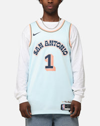 Nike Victor Wembanyama San Antonio Spurs #1 City Edition 2024/25 Nike Dri-Fit NBA Swingman Jersey Blue
