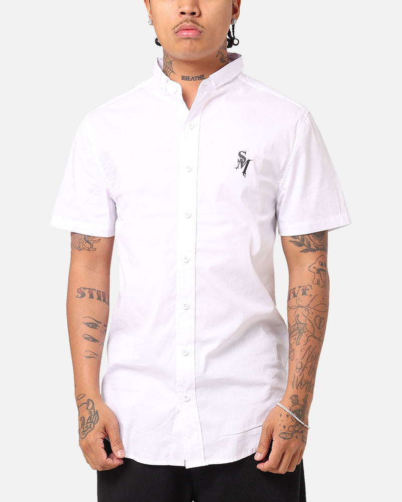 Saint Morta Alpha Horoma Slim Fit Short Sleeve Shirt White