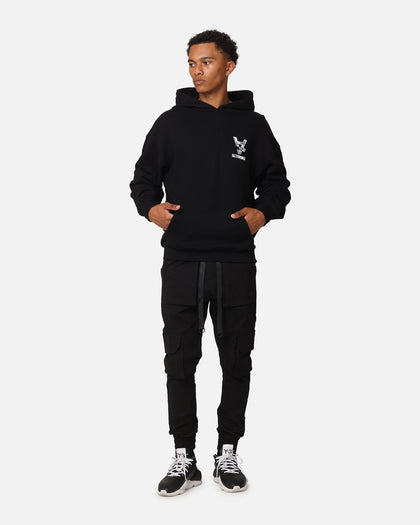 The Anti Order Hyphen Premium Hoodie Black