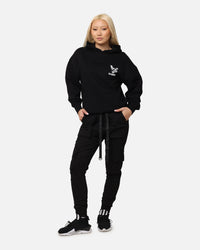 The Anti Order Hyphen Premium Hoodie Black