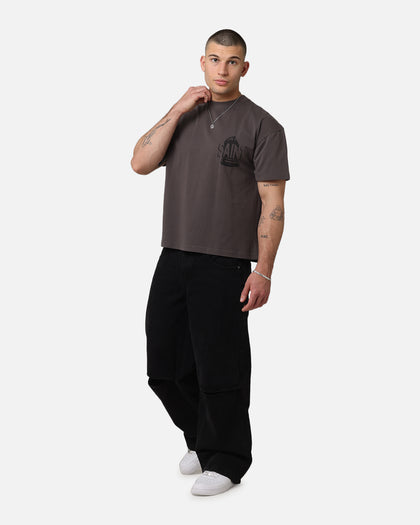 Saint Morta Chess Night T-Shirt Charcoal