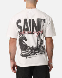 Saint Morta Chess Night T-Shirt Off White