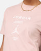 Jordan Women's Graphic Girlfriend T-Shirt Pink Oxford/White