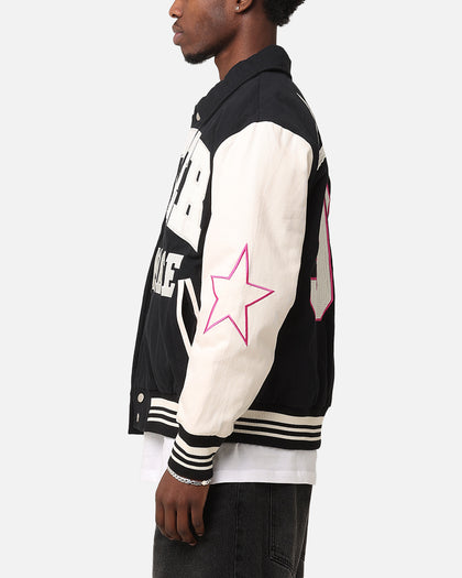 Loiter Vice City Varsity Jacket Black