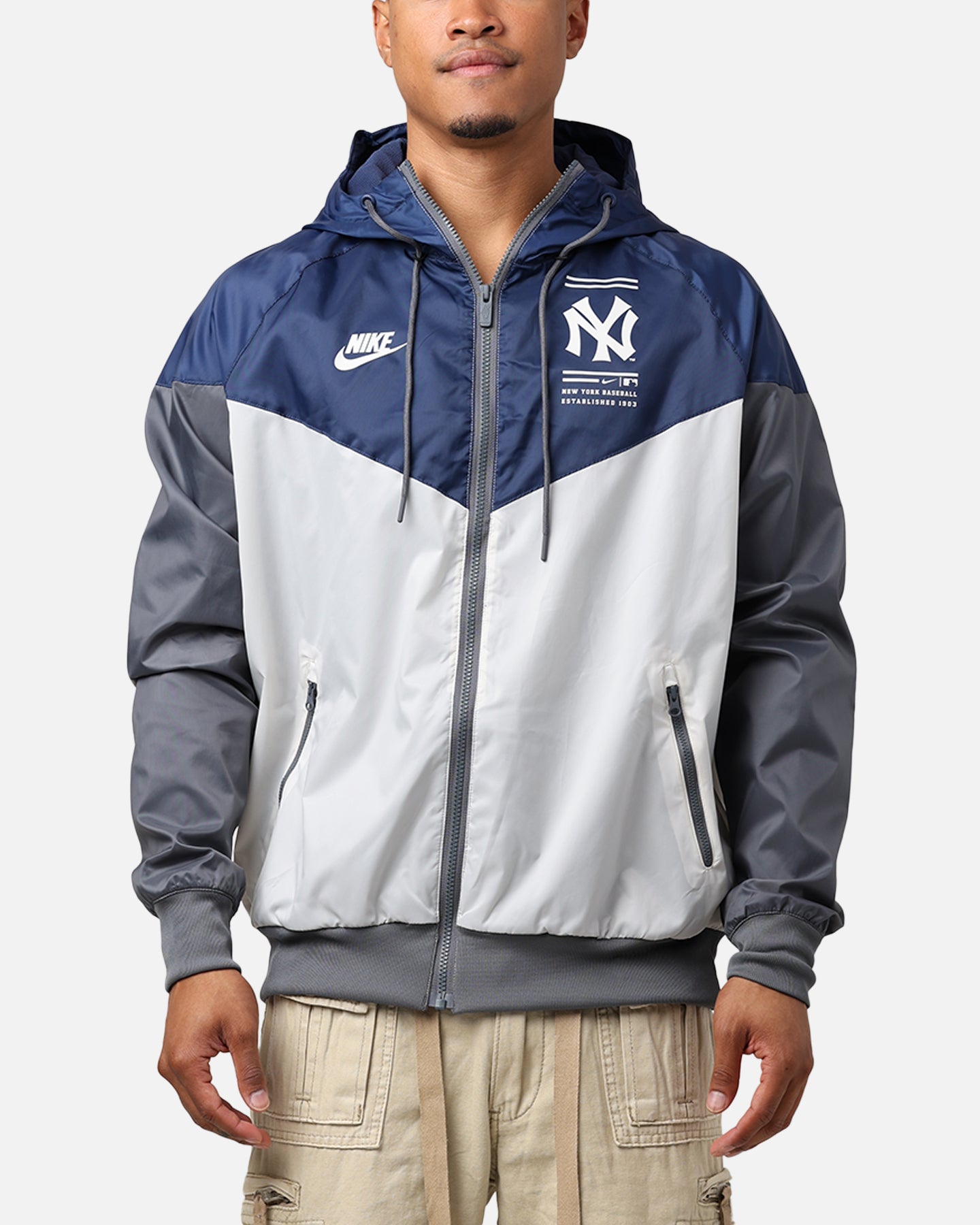 Nike New York Yankees Cooperstown Windrunner Jacket Midnight Navy