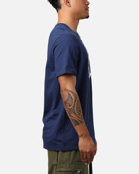 Nike New York Yankees Fuse Large Logo T-Shirt Midnight Navy