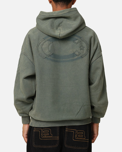 Carre Con-Star Hoodie Rinsed Moss Green
