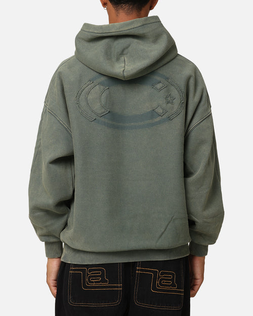 Carre Con-Star Hoodie Rinsed Moss Green