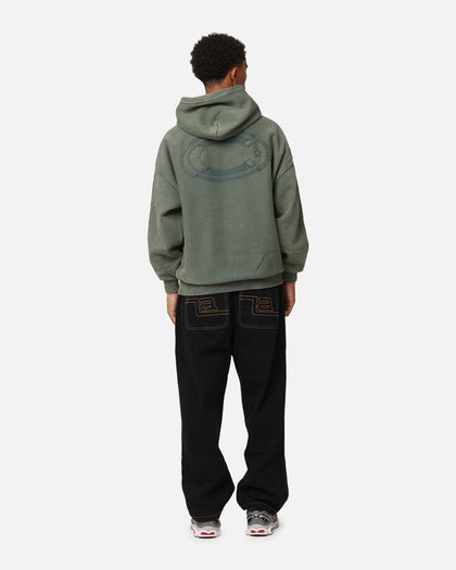 Carre Con-Star Hoodie Rinsed Moss Green