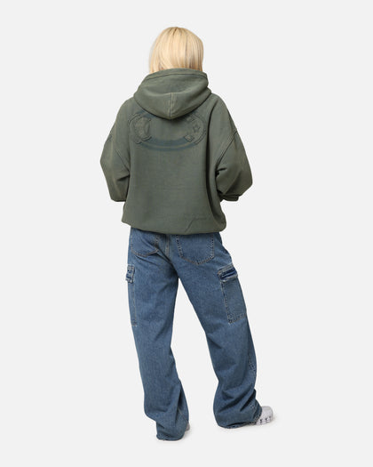 Carre Con-Star Hoodie Rinsed Moss Green