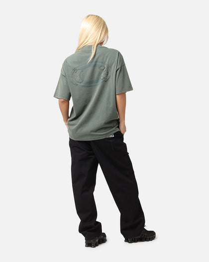 Carre Con-Star Oversized T-Shirt Rinsed Moss Green