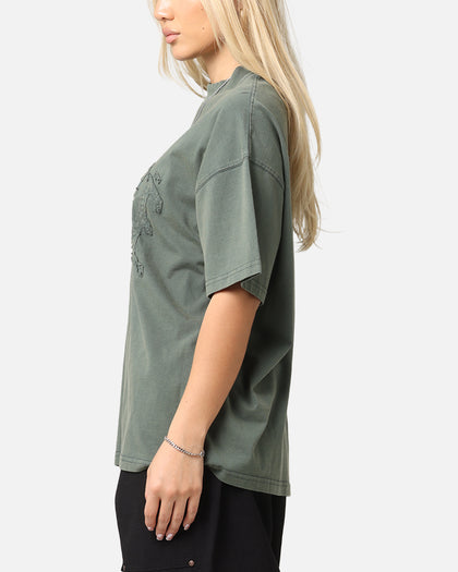 Carre Con-Star Oversized T-Shirt Rinsed Moss Green