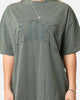 Carre Con-Star Oversized T-Shirt Rinsed Moss Green