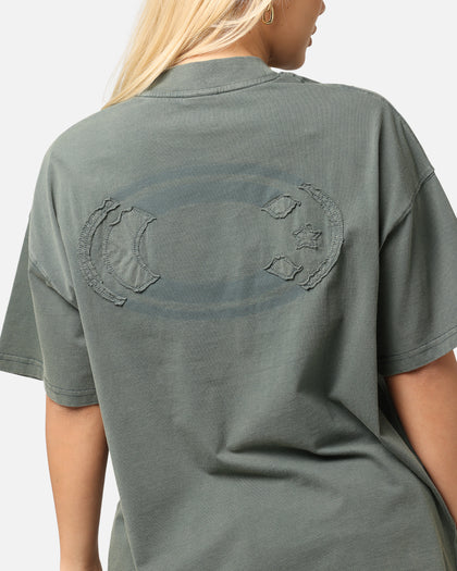 Carre Con-Star Oversized T-Shirt Rinsed Moss Green