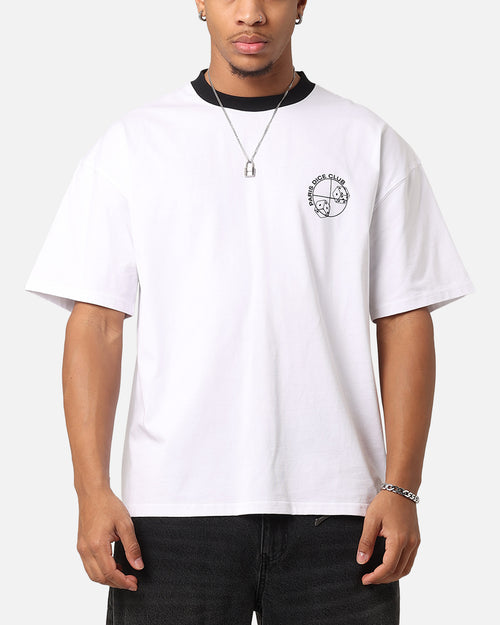 Carre Shootout Oversized Ringer T-Shirt White