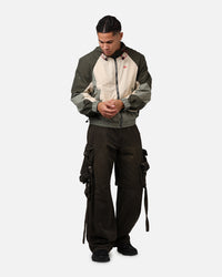 MNML Active Windbreaker Jacket Olive
