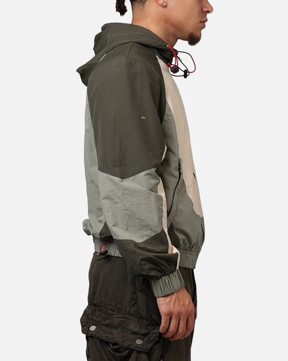 MNML Active Windbreaker Jacket Olive