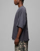 Loiter Excalibur Distressed T-Shirt Washed Black