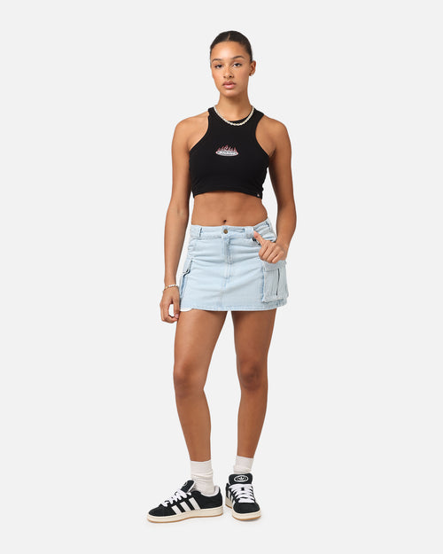 Dickies Women's Fire Boy Crop Tank Black