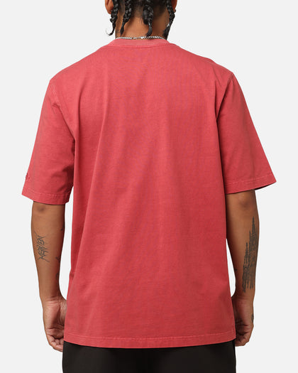 New Era Chicago Bulls Washed NBA T-Shirt Burgundy