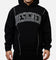 Market Designer Split Hoodie Washed Black