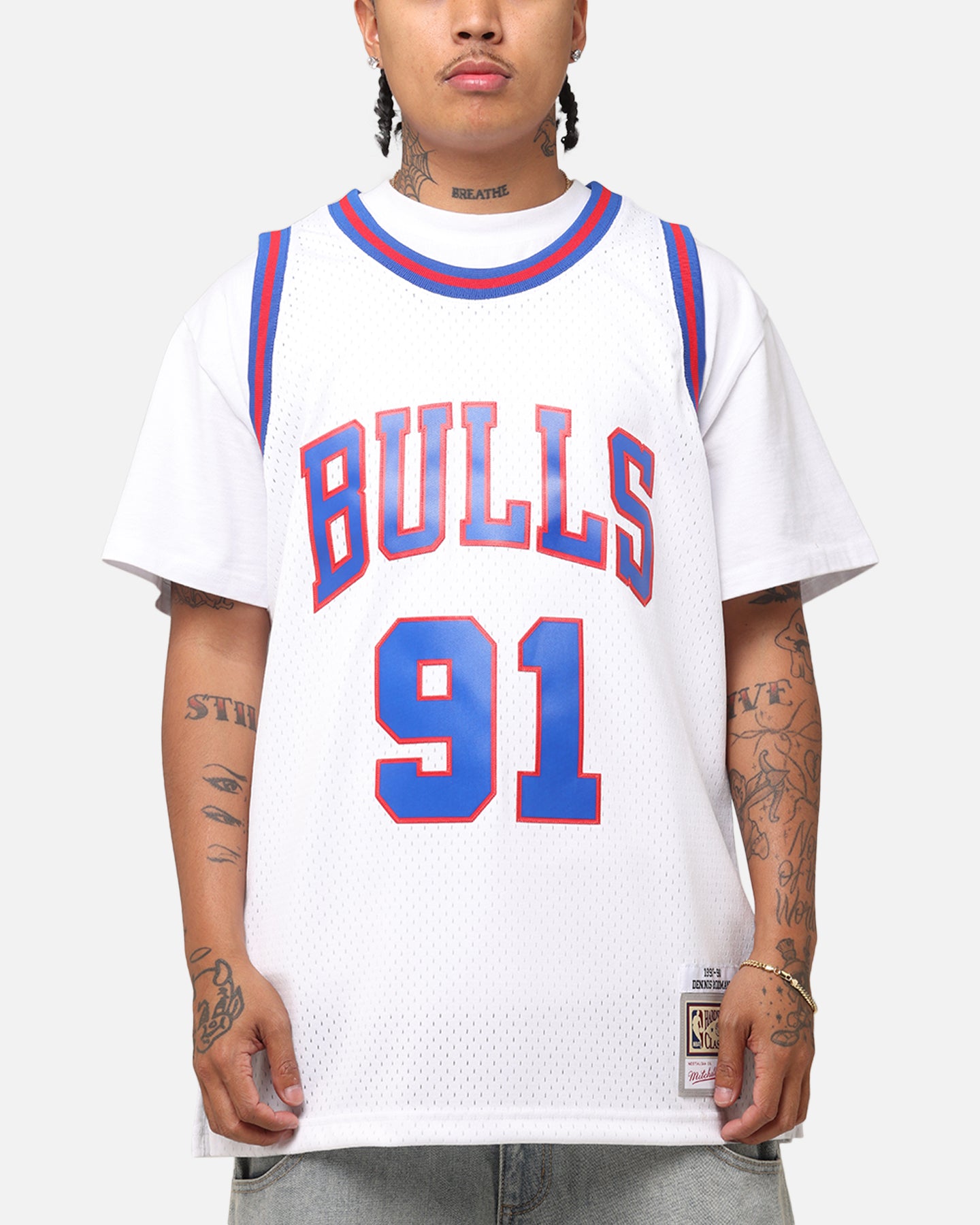 Mitchell & Ness Chicago Bulls Dennis Rodman #91 'Flags Collection
