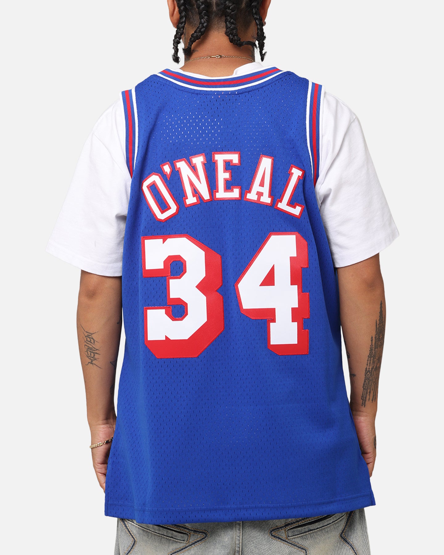 Mitchell & Ness Los Angeles Lakers Shaquille O'Neal #34 'Flags