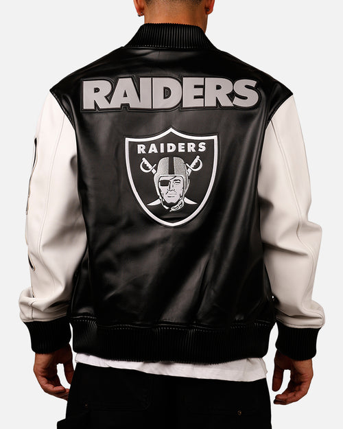 Pro Standard Las Vegas Raiders Varsity Jacket Black