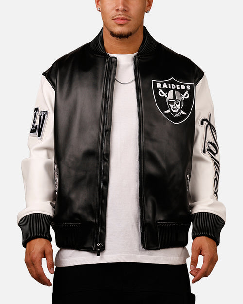 Pro Standard Las Vegas Raiders Varsity Jacket Black