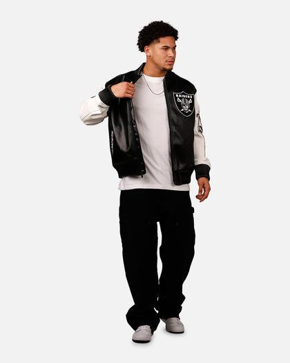 Pro Standard Las Vegas Raiders Varsity Jacket Black