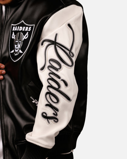 Pro Standard Las Vegas Raiders Varsity Jacket Black