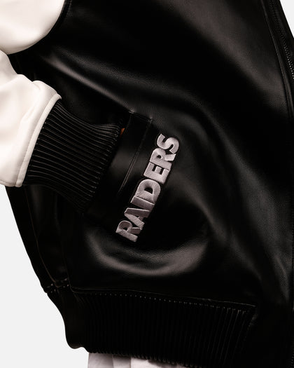 Pro Standard Las Vegas Raiders Varsity Jacket Black
