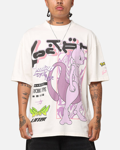 Pokémon By Loiter Mewtwo T-Shirt Off White