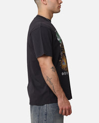 Mitchell & Ness Boston Celtics Bevel Burst T-Shirt Overdyed Black