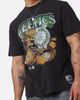 Mitchell & Ness Boston Celtics Bevel Burst T-Shirt Overdyed Black