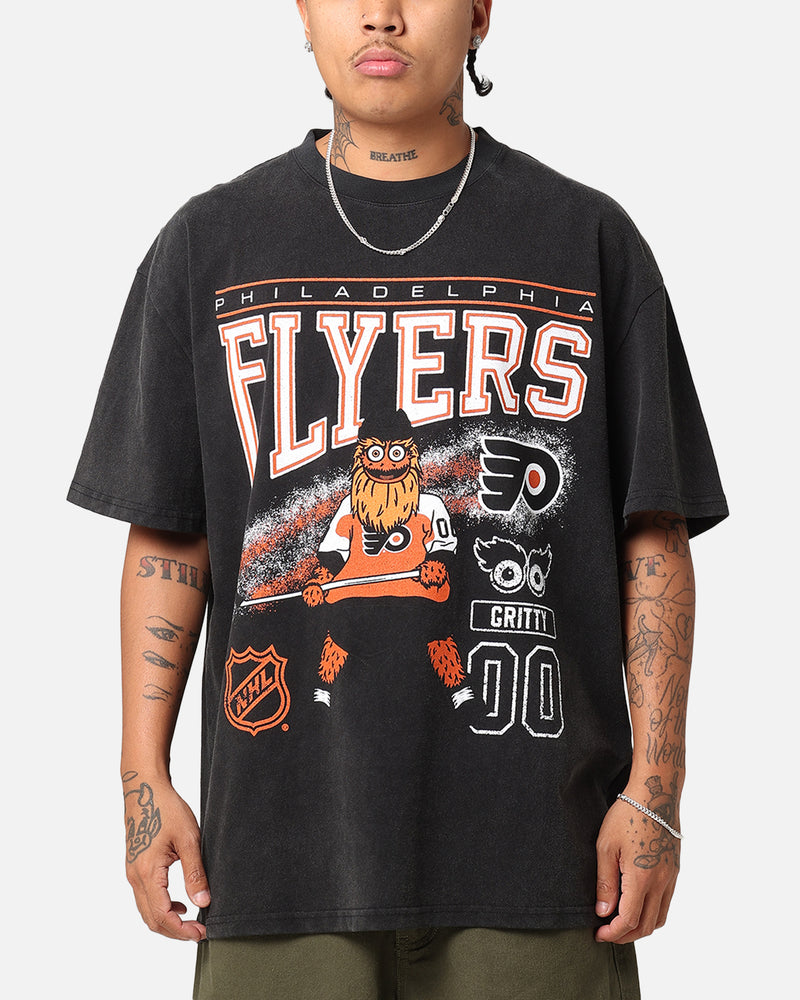Culture Kings Philadelphia Flyers Mascot Heavy T-Shirt Vintage Black