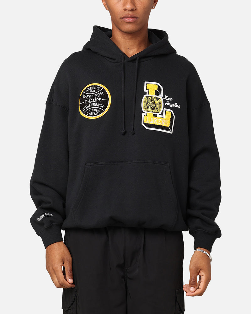 Mitchell & Ness Los Angeles Lakers Conference Hoodie Faded Black